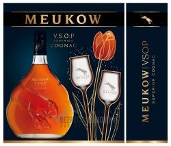 Meukow VSOP+2 poh�re 40% 0,7L - nevyr�ba sa