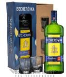 Becherovka 38% 0,7L+2pohre